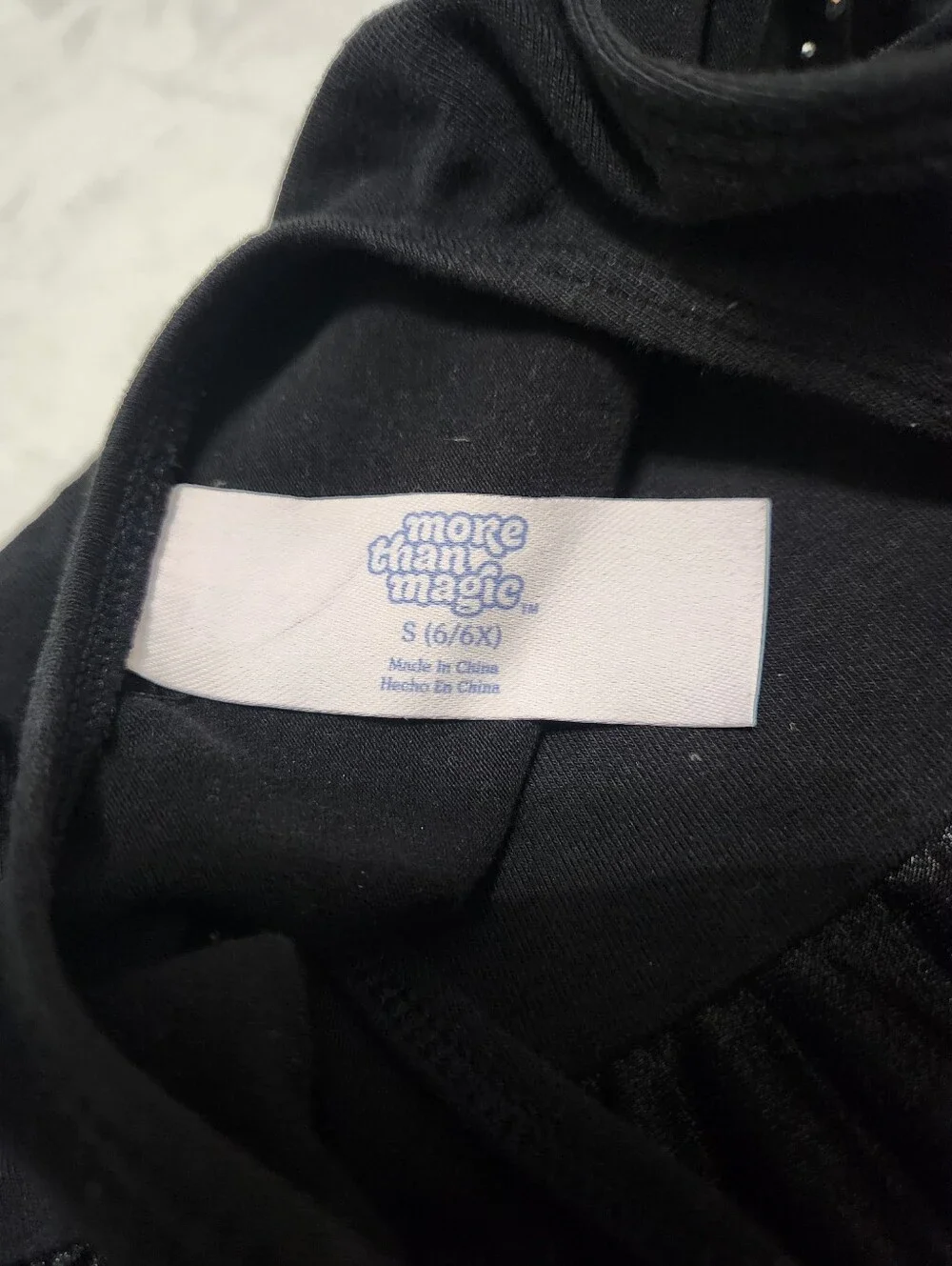 More Than Magic black sleeveless